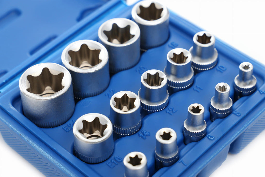 E-TORX-padrunikomplekt 14 tk KD10335 – pilt 3