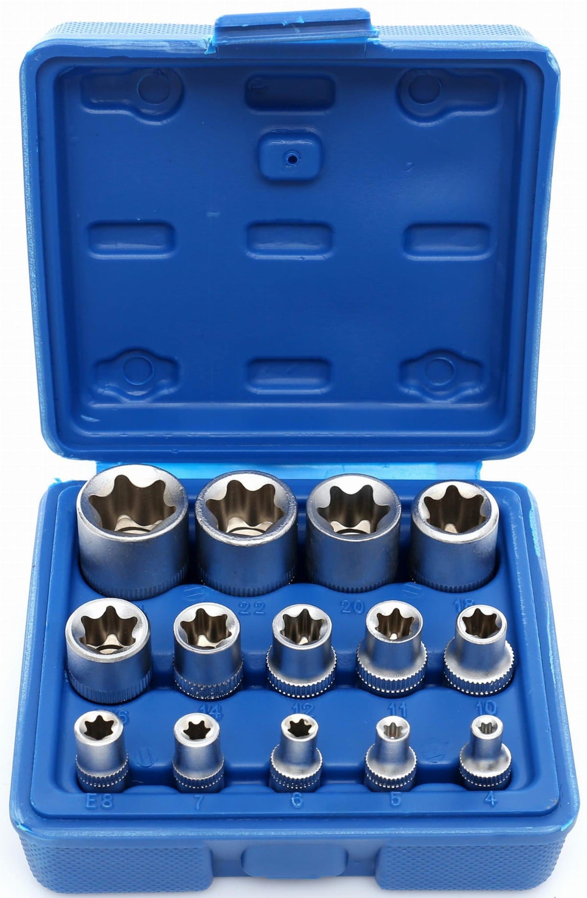 E-TORX-padrunikomplekt 14 tk KD10335 – pilt 5