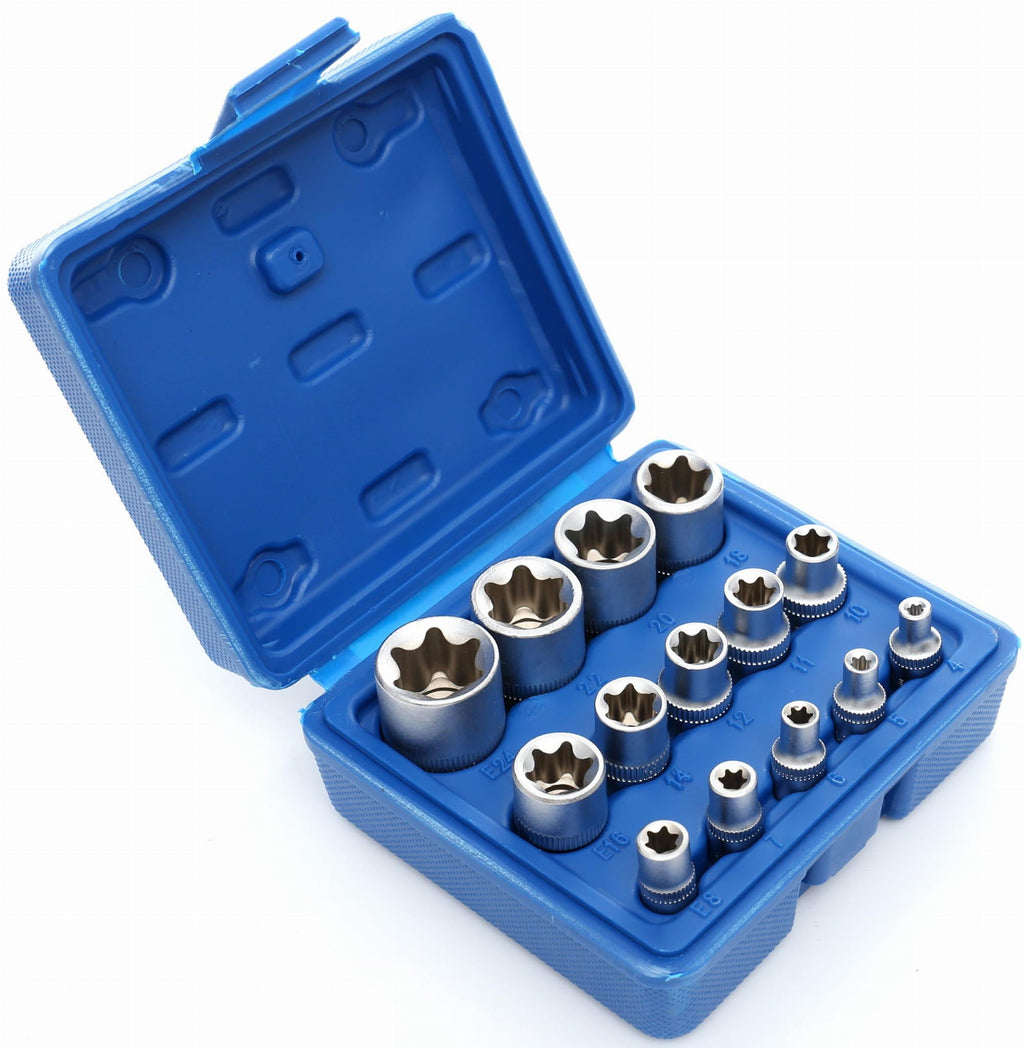 E-TORX-padrunikomplekt 14 tk KD10335 – pilt 1