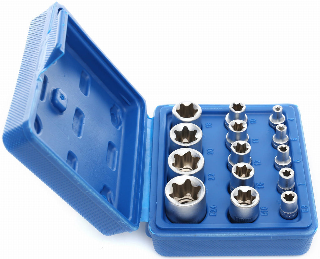 E-TORX-padrunikomplekt 14 tk KD10335 – pilt 4