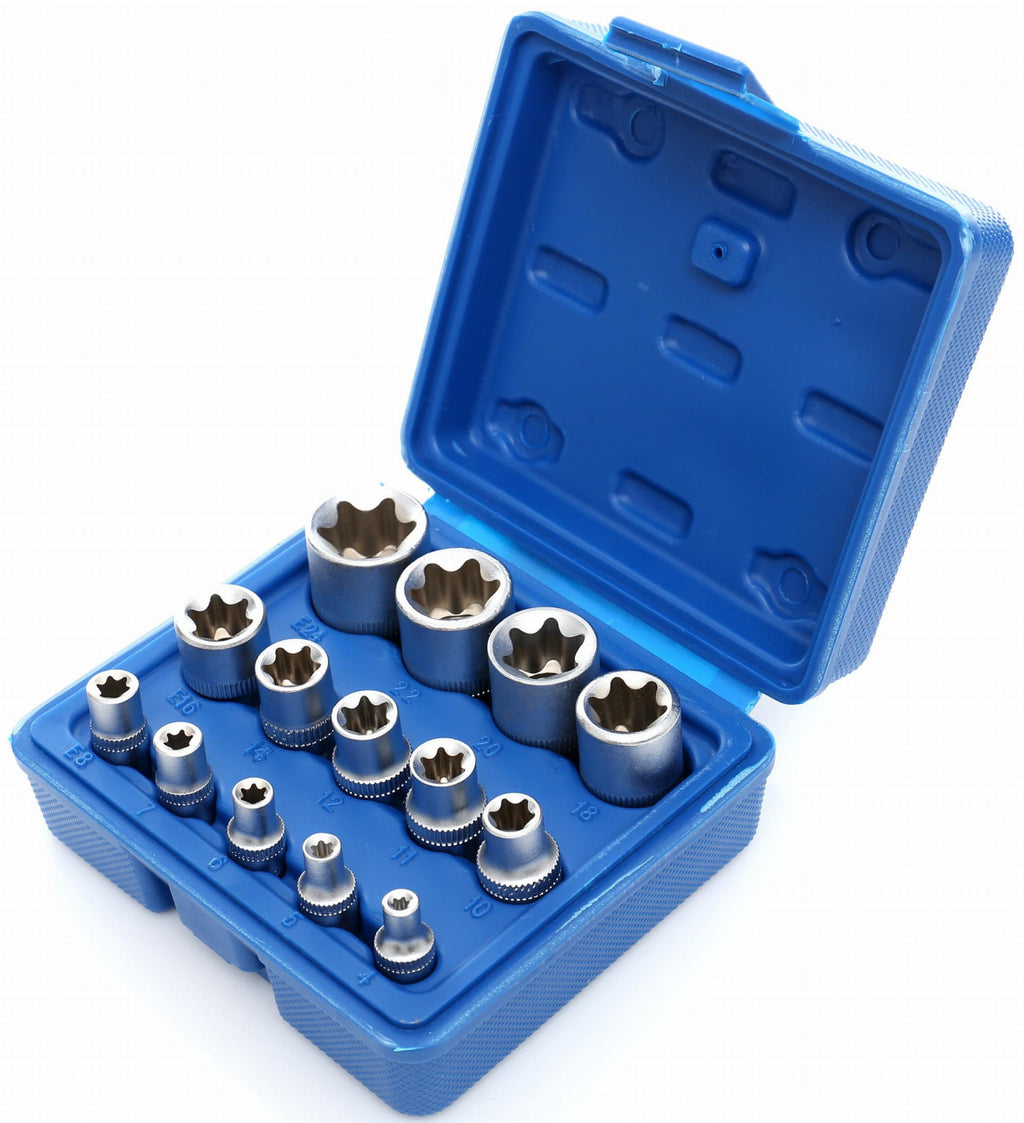 E-TORX-padrunikomplekt 14 tk KD10335 – pilt 7