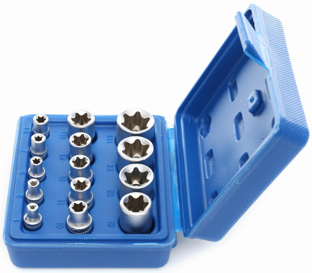 E-TORX-padrunikomplekt 14 tk KD10335 – pilt 8