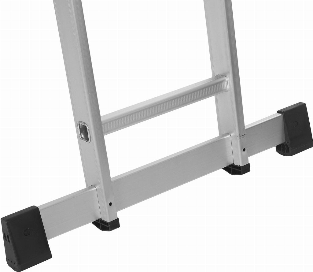 KRAFT&DELE alumiiniumist multifunktsionaalne liigendredel platvormiga 4 × 4, 460 cm KD4071 – pilt 6