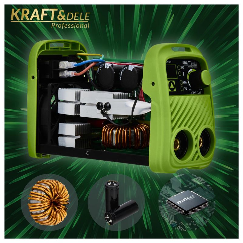 KRAFT&DELE Inverter-keevitusaparaat 330A MMA TIG LIFT VRD KD1782