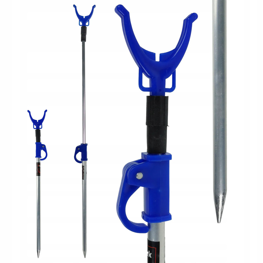 HOKKAIDO teleskoopne maasse paigaldatav õngeridvahoidja 80–150 cm W19002 – pilt 4