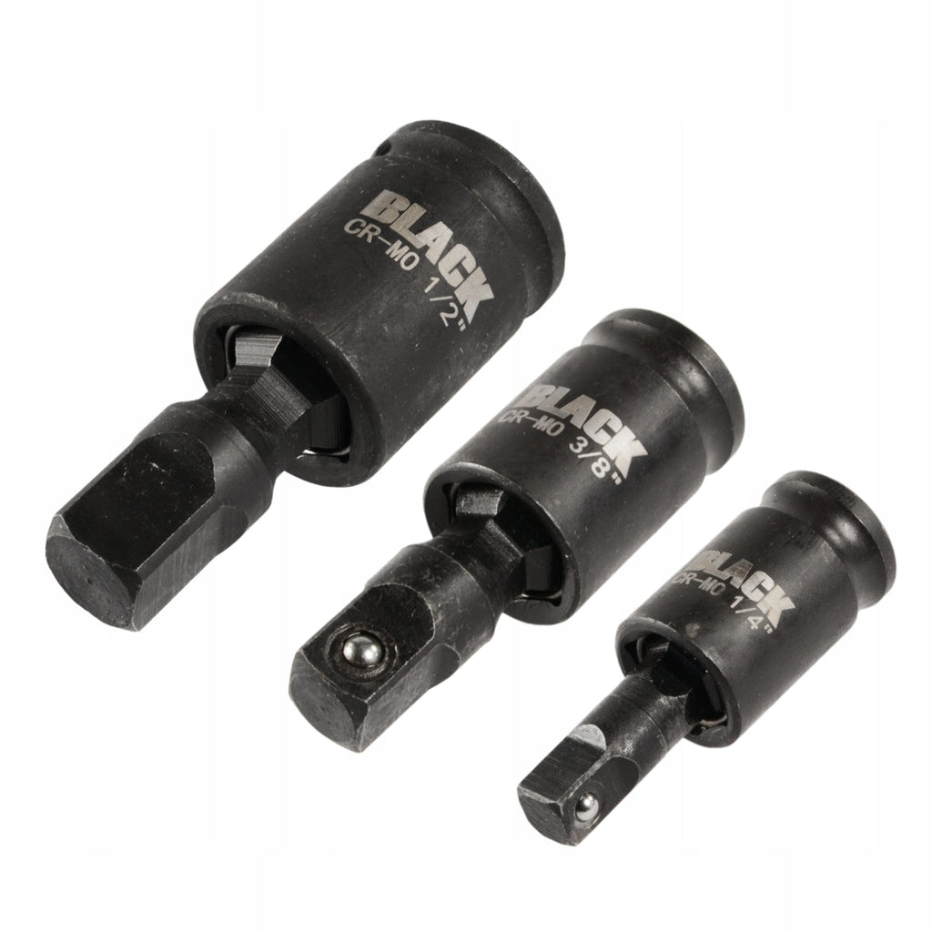 Löökmutrivõtme kardaanliigendite komplekt 1/4", 3/8" ja 1/2", 3 tk 11703 – pilt 5