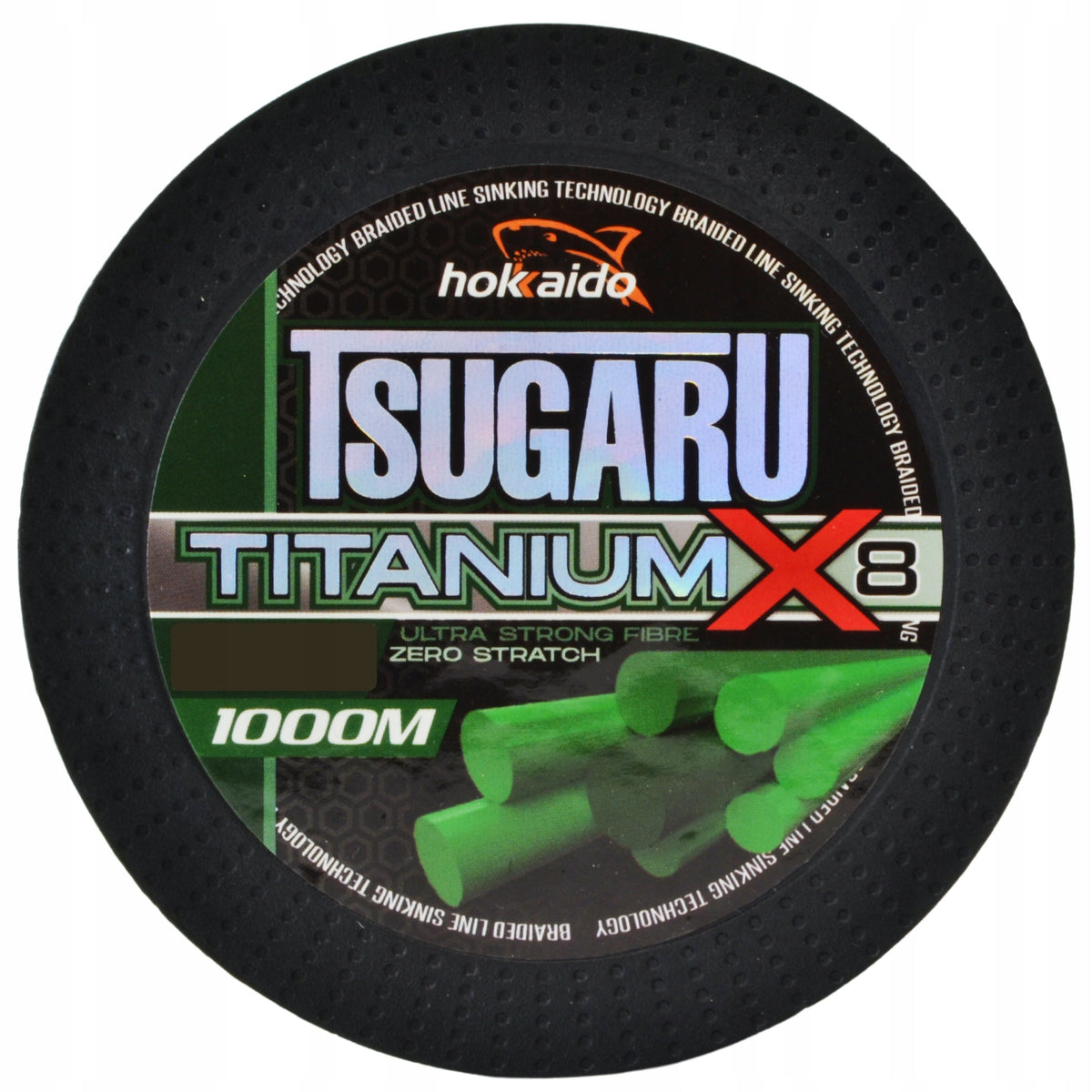 TITANUM X8 Hokkaido punutud kalastusnöör 0,16 mm 22,8 kg 1000 m W21020-16 – pilt 3