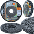 Must mittekootud abrasiivketas 125 mm 42704 – pilt 1