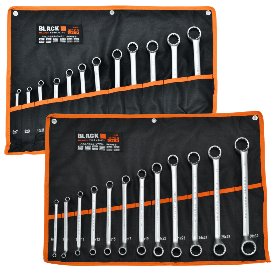 12 tk Black paksud silmusvõtmed 6-32mm – pilt 2