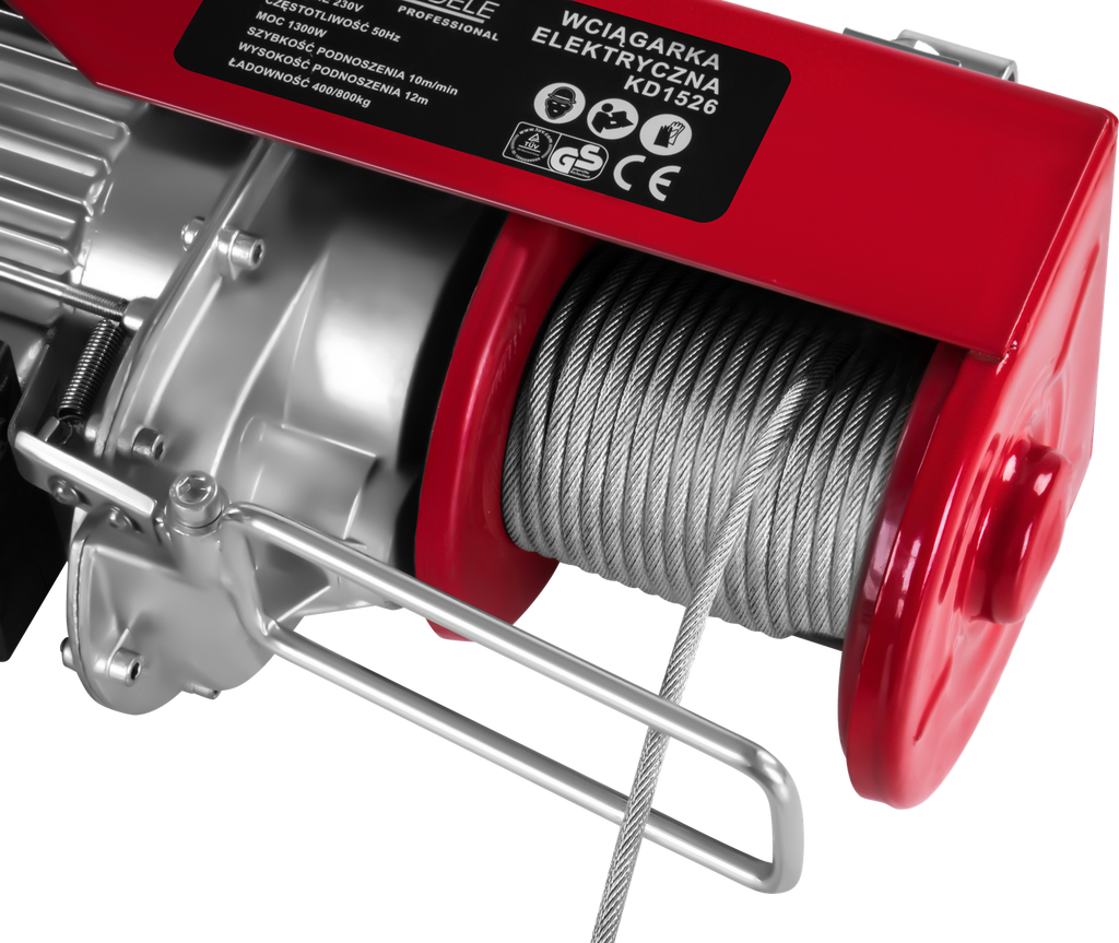 KRAFT&DELE elektriline tross-tõstuk 400/800 kg KD1526 – pilt 8