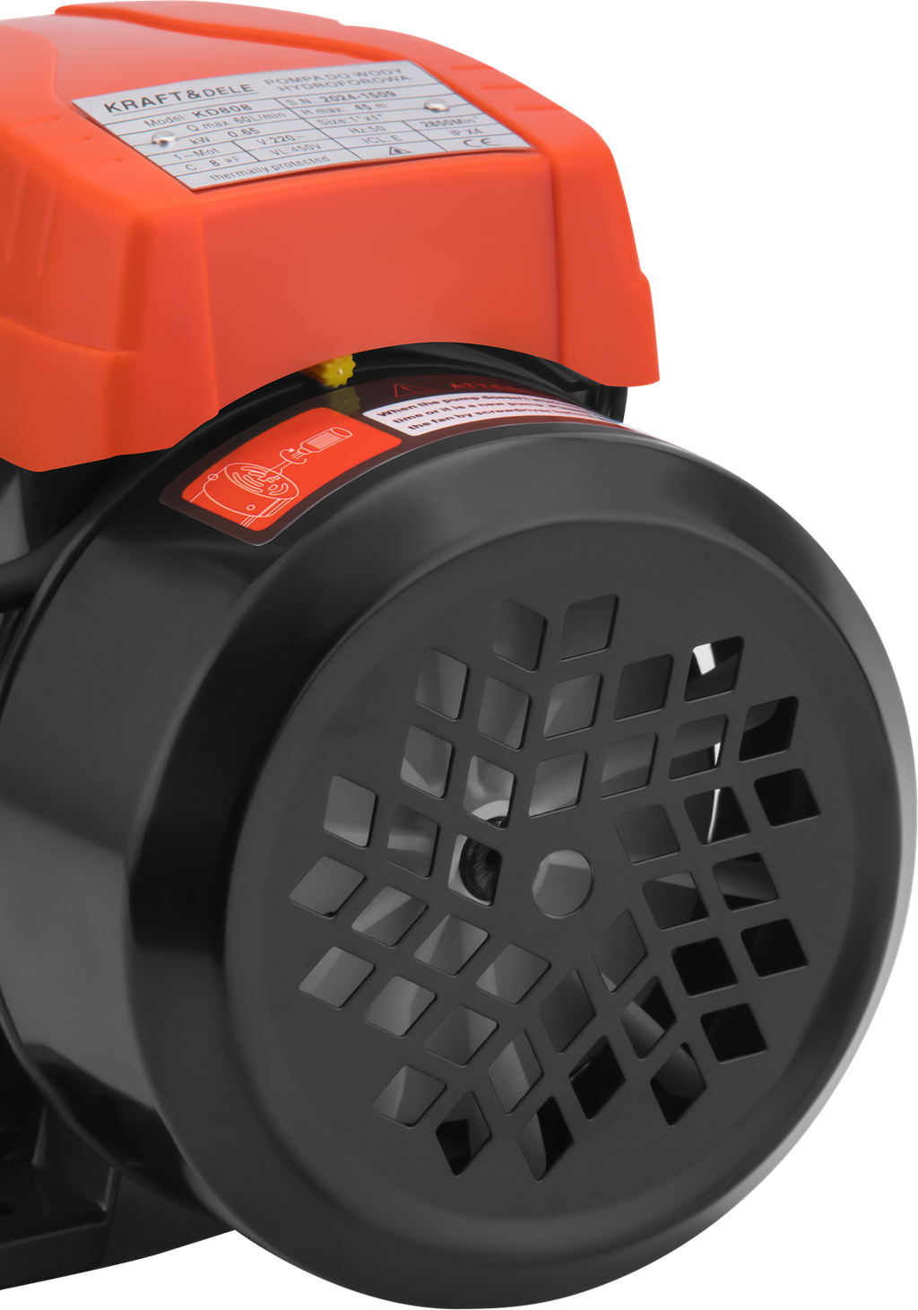 Hüdrofoori veepump 1″ 650 W 60 l/min KD808 – pilt 9