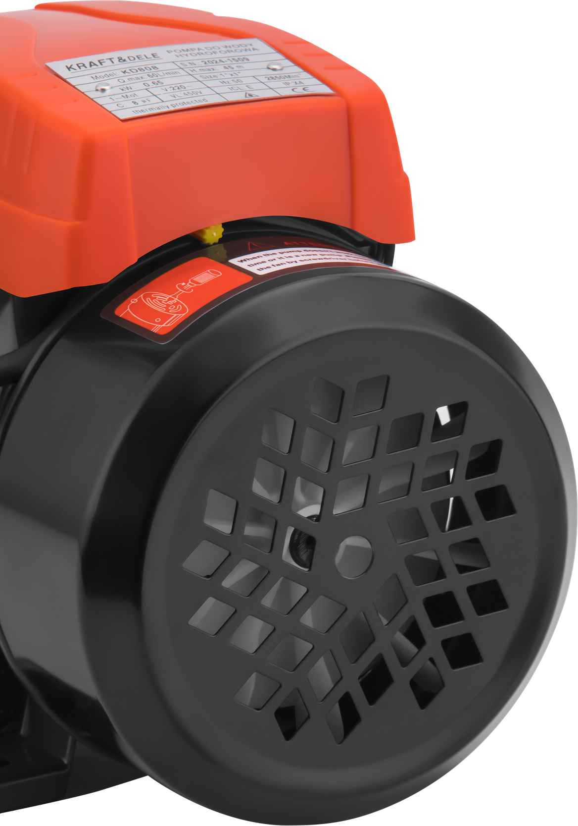 Hüdrofoori veepump 1″ 650 W 60 l/min KD808 – pilt 9