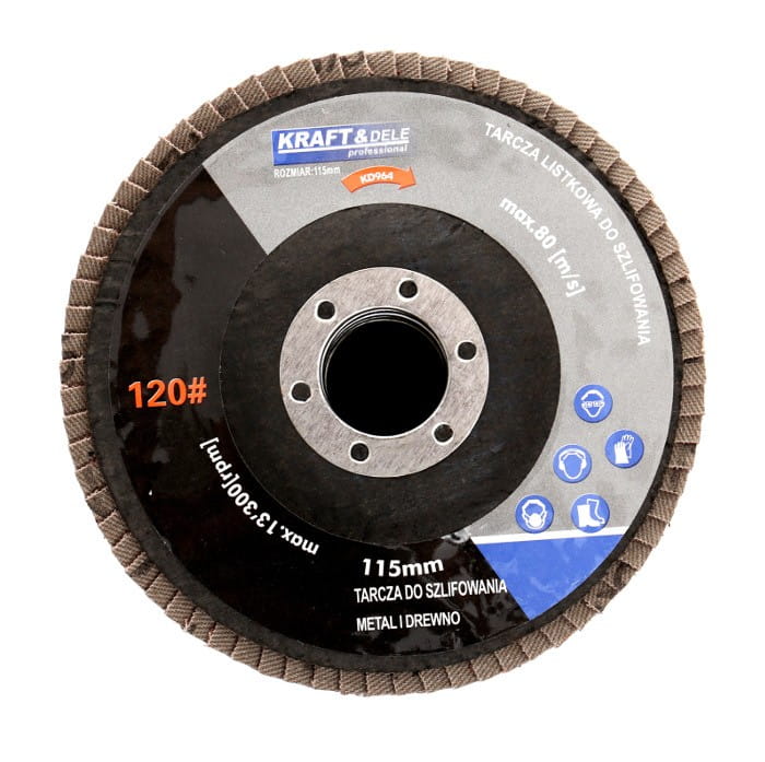 115 mm P100 lamellketas KRAFT&DELE KD963 – pilt 1