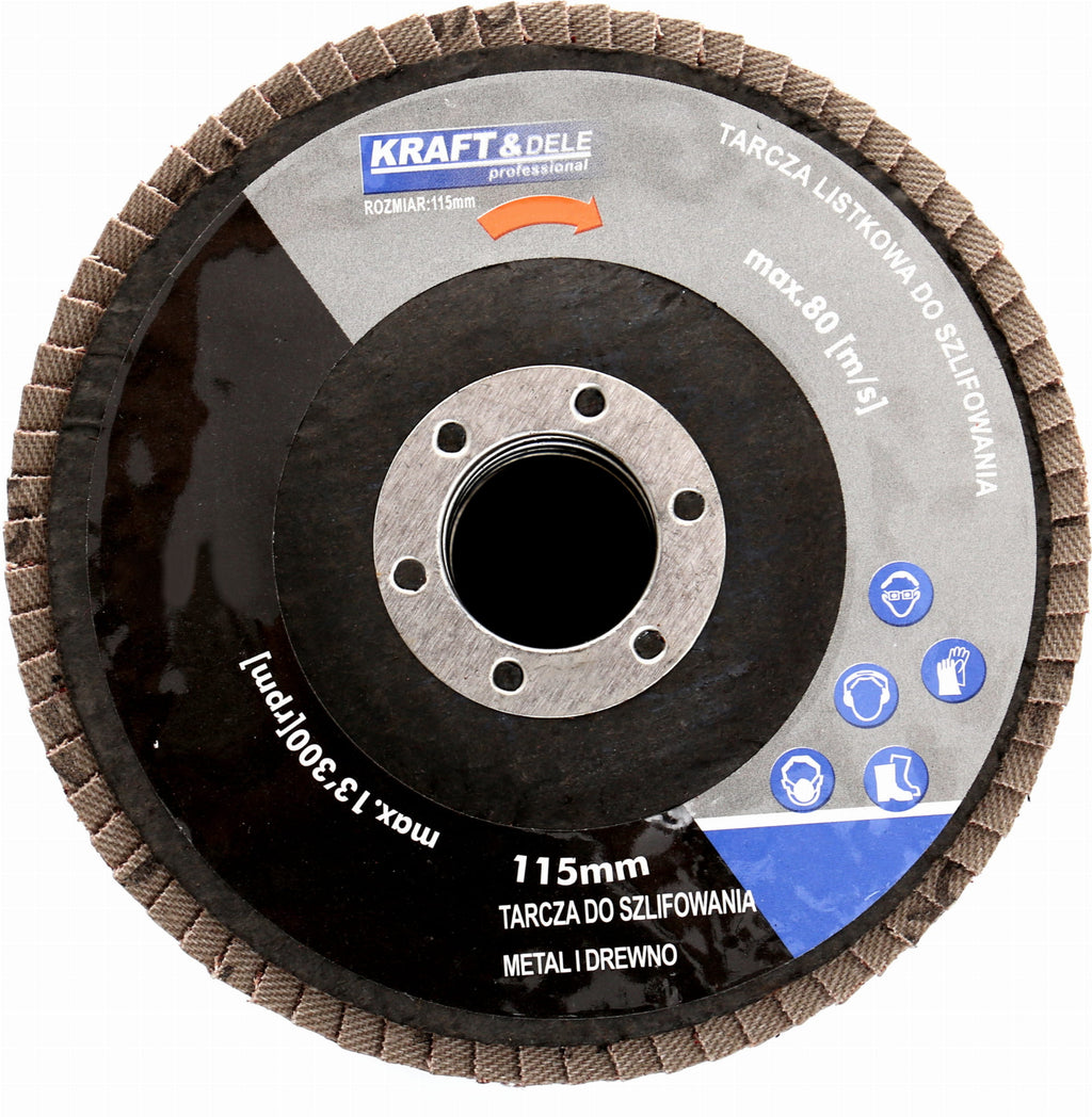 KRAFT&DELE lamellketaste komplekt 10 tk 115 mm P40 KD960 – pilt 1