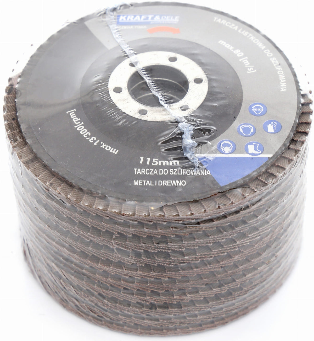 KRAFT&DELE lamellketaste komplekt 10 tk 115 mm P40 KD960 – pilt 5