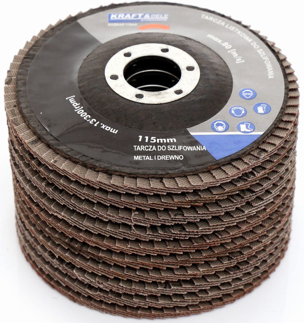 KRAFT&DELE lamellketaste komplekt 10 tk 115 mm P40 KD960 – pilt 2