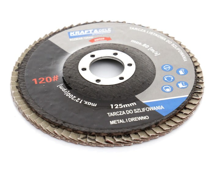 KRAFT&DELE lamellketas 125 mm P120 KD969 – pilt 6