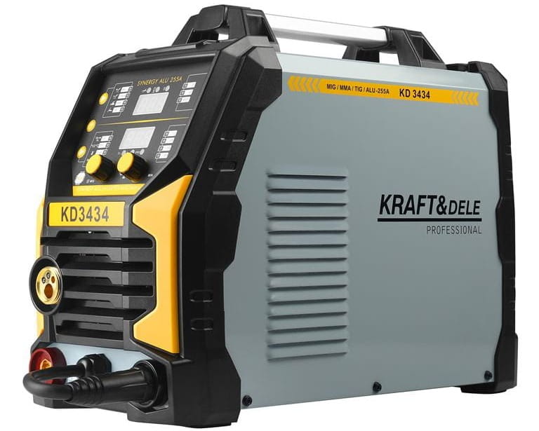 KRAFT&DELE inverterkeevitusaparaat MIG Flux MMA TIG Lift sünergiaga KD3434 – pilt 1