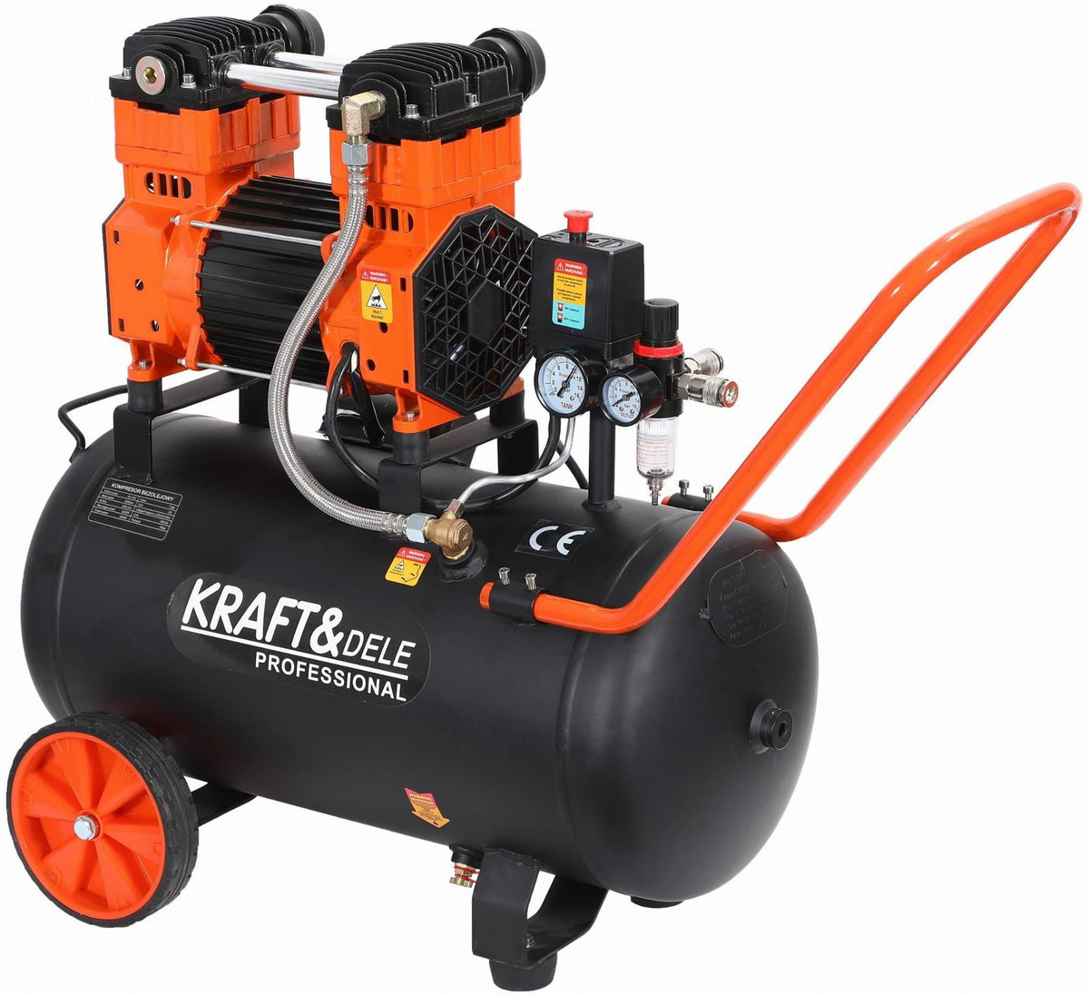 Õlivaba kompressor 50 L 2200 W KD1393 – pilt 1