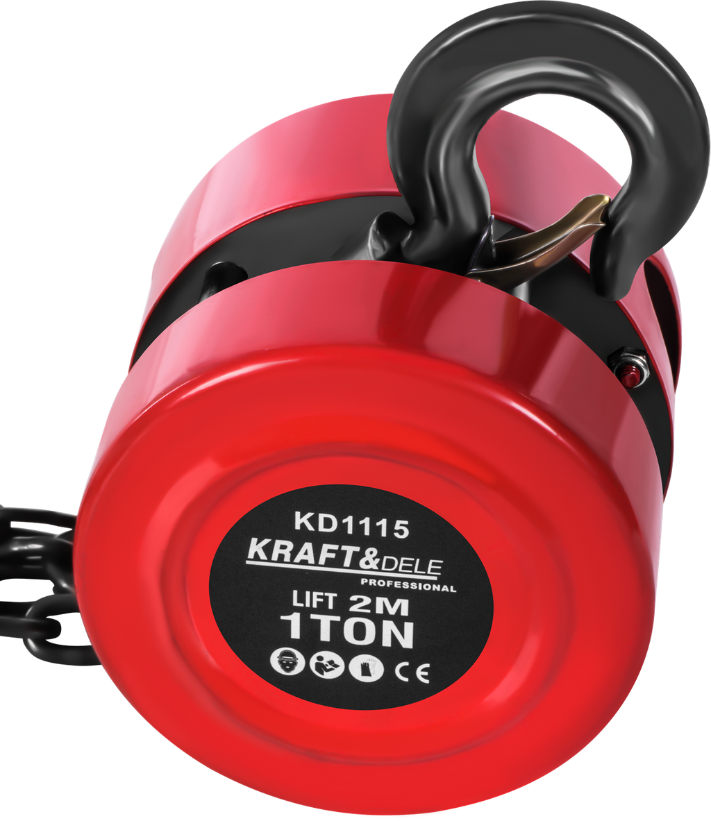 KRAFT&DELE käsiketttõstuk 1 t KD1115 – pilt 7