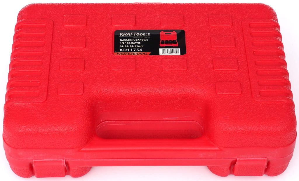 KRAFT&DELE 1/2" 6-kant löökpadrunite komplekt 4 tk, 34–41 mm KD11754 – pilt 6