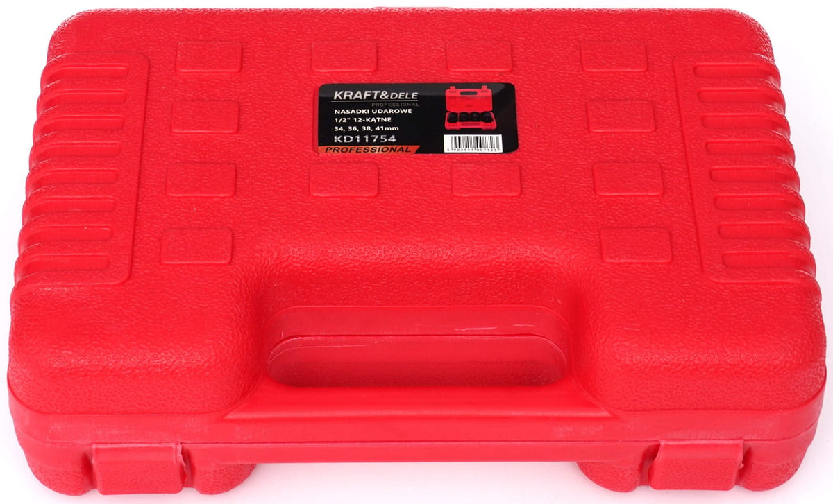 KRAFT&DELE 1/2" 6-kant löökpadrunite komplekt 4 tk, 34–41 mm KD11754 – pilt 6