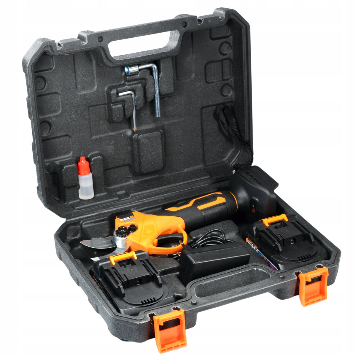 BLACKTOOLS juhtmevabad elektrilised oksakäärid 30 mm 100 W 53820 – pilt 2