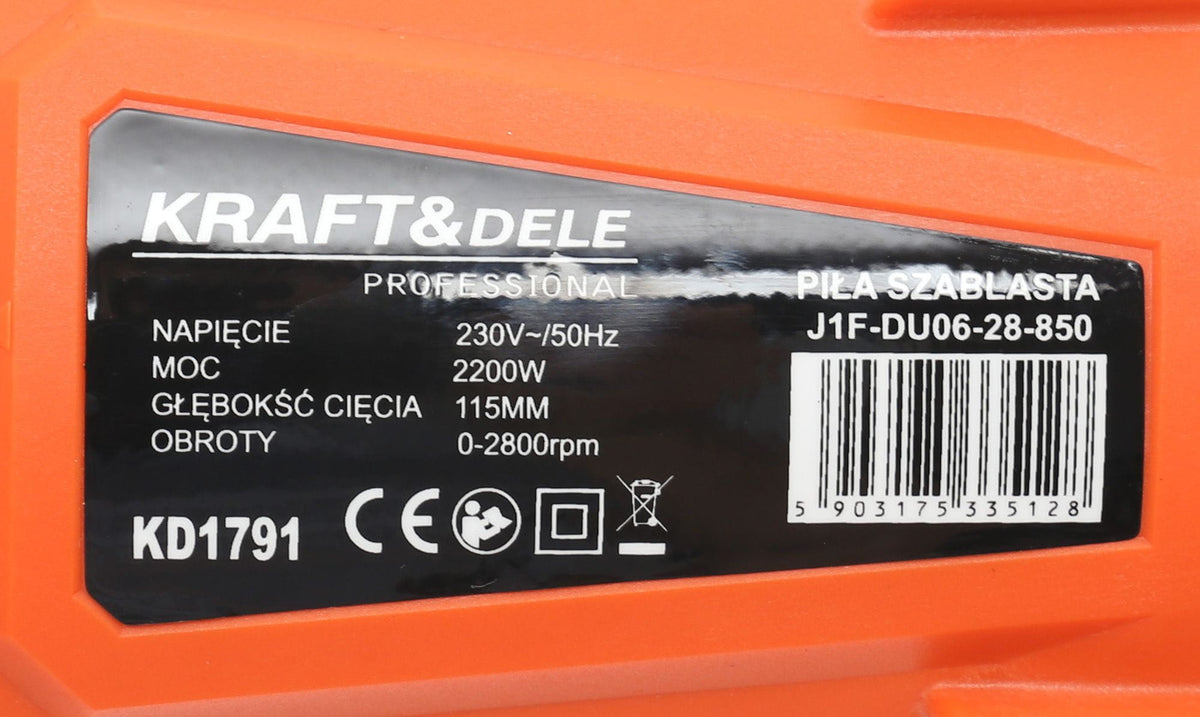 Tiigersaag 2100 W kohvriga KD1791 – pilt 9