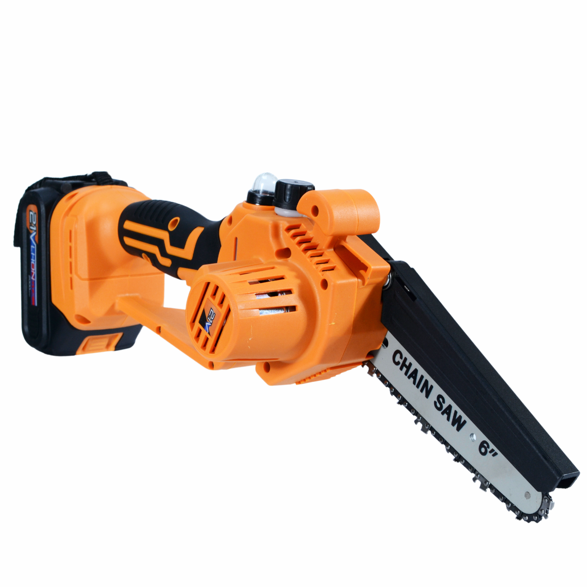 BLACK juhtmeta minikettsaag 150 mm 21 V 2 Ah kahe akuga ja käsimäärimisega 53741 – pilt 3
