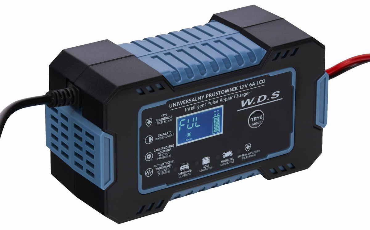 Universaalne automaatne akulaadija 12 V / 6 A WDS2230 – pilt 1