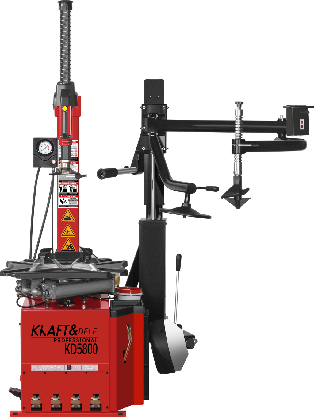 KRAFT&DELE automaatne rehvivahetuspink abivarrega 400 V KD5800 KD5800_2K – pilt 3