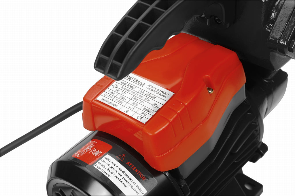 KRAFT&DELE aiapump 1″ 570 W 37 l/min KD805 – pilt 7