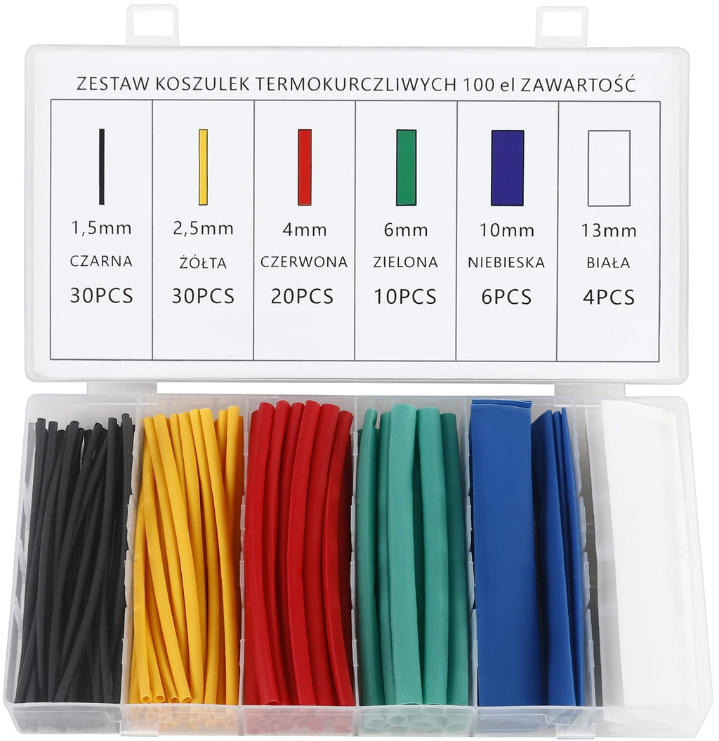 Termokahanevate torude komplekt, 100 tk KD10918 – pilt 1