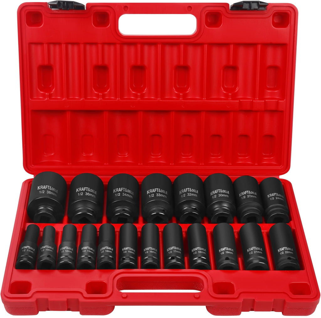 KRAFT&DELE 1/2″ löökpadrunite komplekt, 20 tk KD11867 – pilt 8