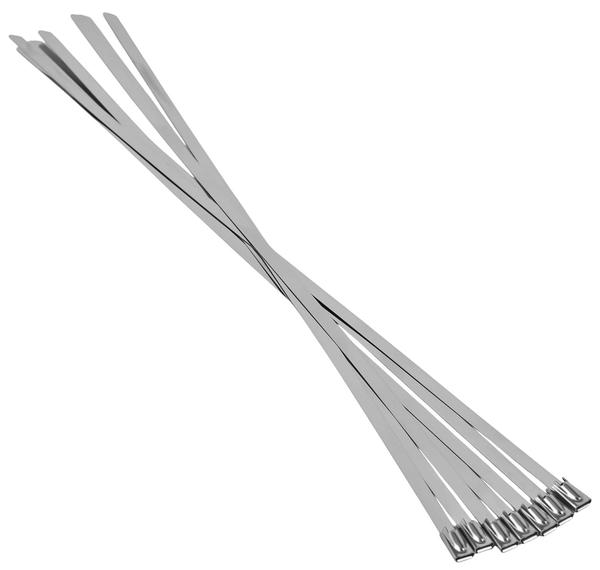 Terasest kaablisidemed 4,6 × 300 mm, 100 tk KD10864 – pilt 2