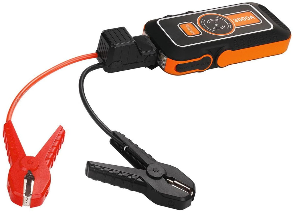 KRAFT&DELE 12 V käivitusabi, akupank ja taskulamp koos kohvriga, 16 000 mAh KD5493 – pilt 10