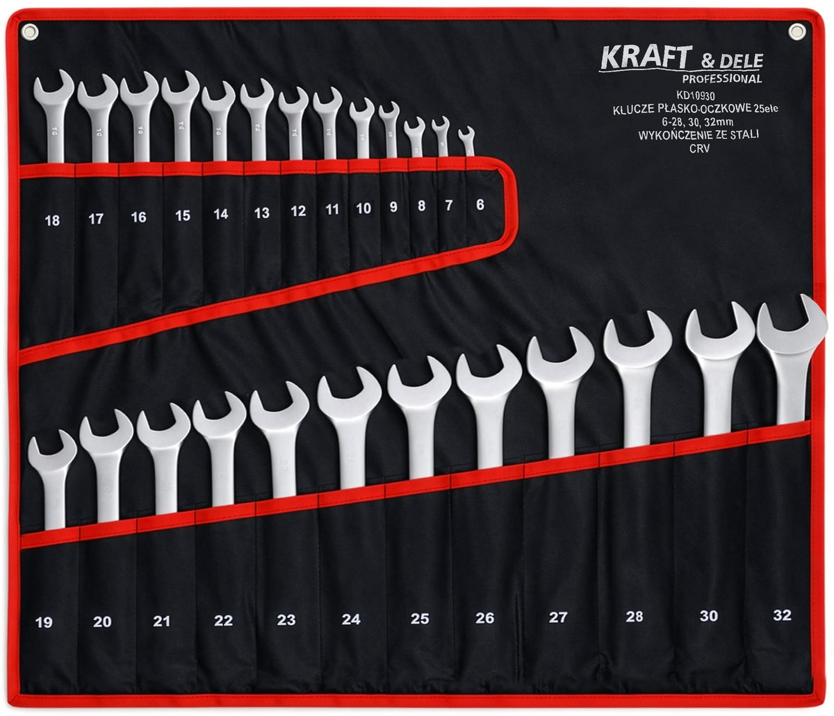 Leht-silmusvõtmete komplekt, 25 tk KD10930 – pilt 1