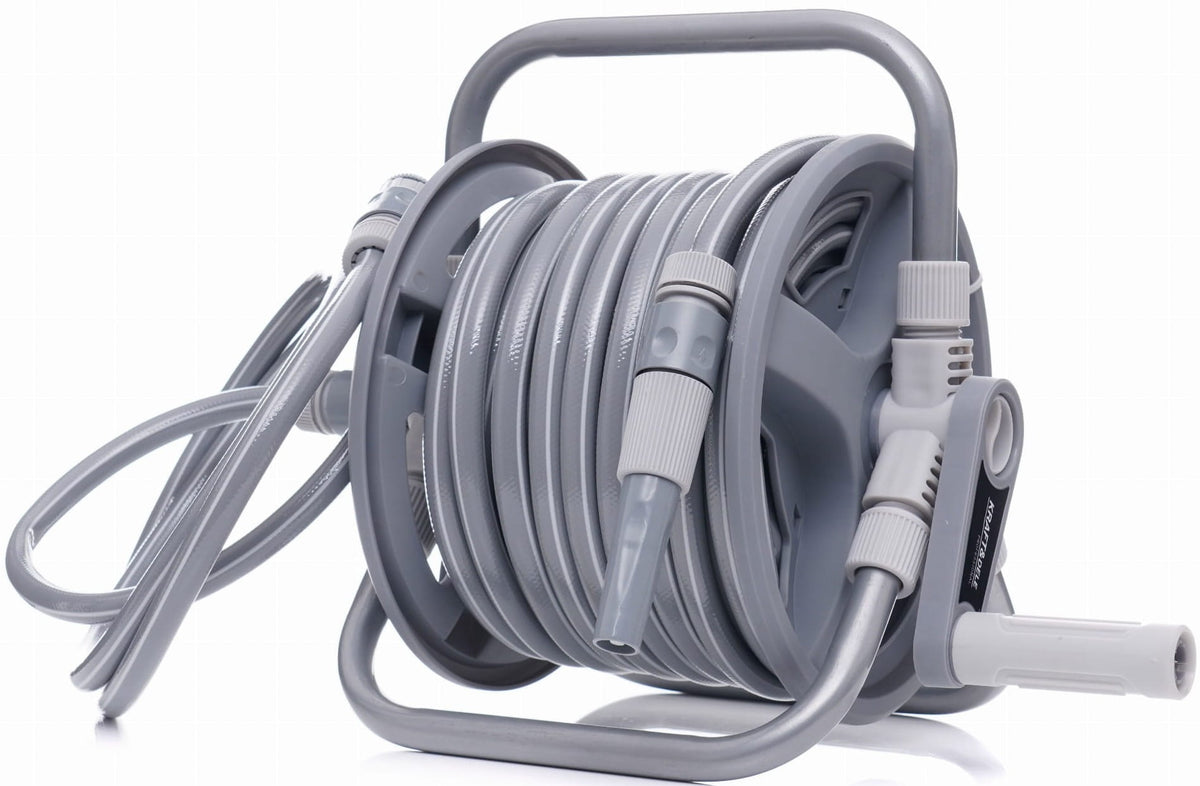 KRAFT&DELE voolikurull 20 m + 2 m aiavoolikuga KD2079 – pilt 2