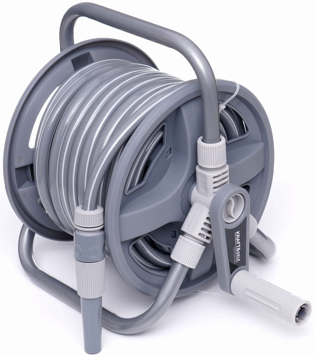 KRAFT&DELE voolikurull 20 m + 2 m aiavoolikuga KD2079 – pilt 1
