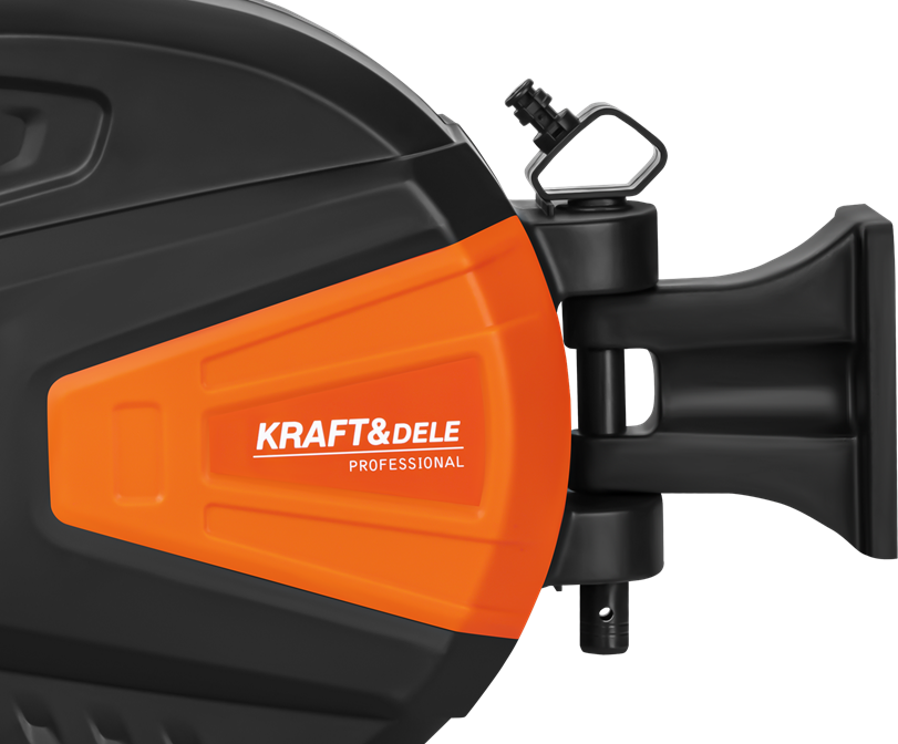 Automaatse tagasitõmbega aiavoolikukerija 15 m + 1,5 m 1/2″ KD2151 – pilt 8