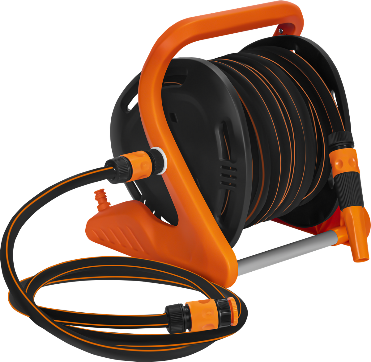 Aiavooliku rullalus koos voolikuga 20 m + 2 m, 1/2" KD2156 – pilt 4