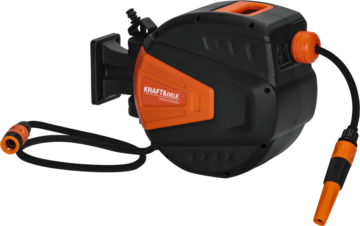 Automaatne seinale paigaldatav aiavoolikukerija 10 m + 1 m 5/16" KD2150 – pilt 2