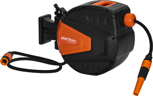 Automaatne seinale paigaldatav aiavoolikukerija 10 m + 1 m 5/16" KD2150 – pilt 2