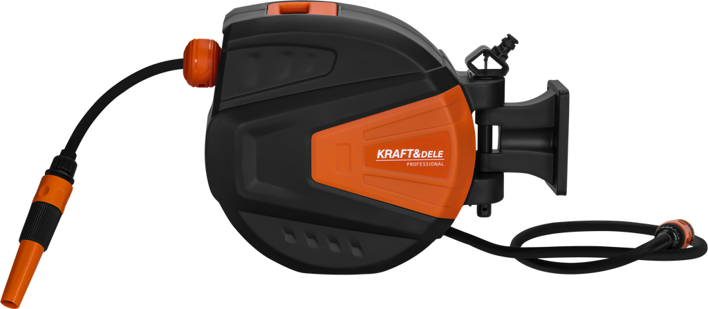Automaatne seinale paigaldatav aiavoolikukerija 10 m + 1 m 5/16" KD2150 – pilt 5