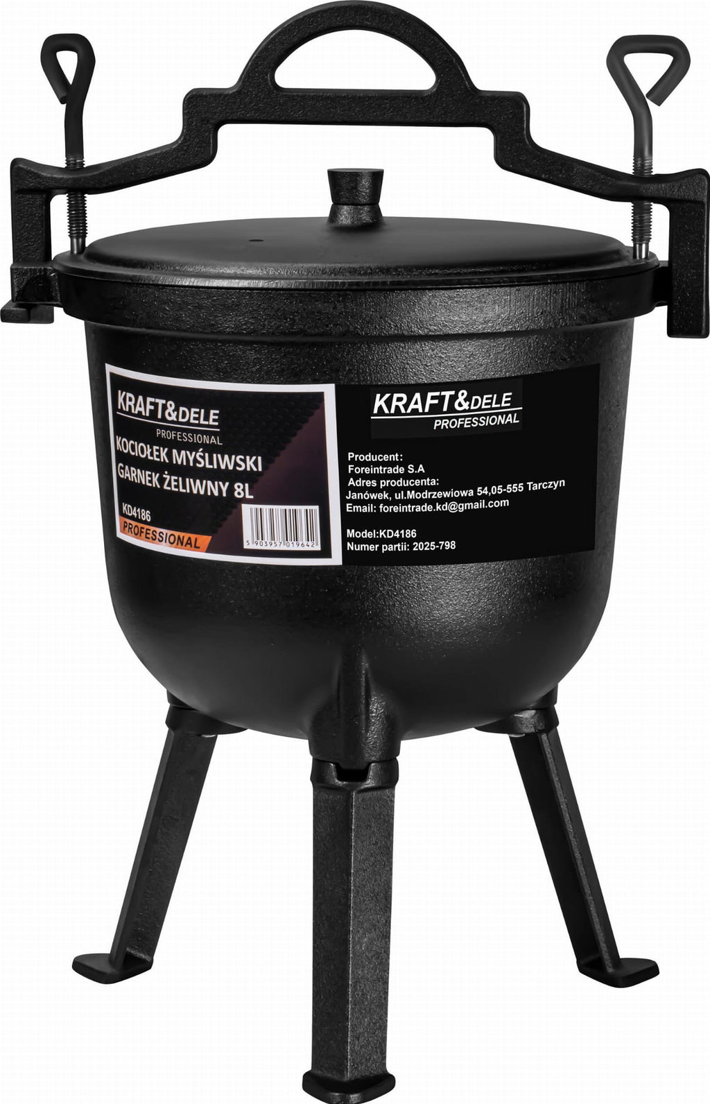 KRAFT&DELE malmist jahipott 8 L KD4186 – pilt 1