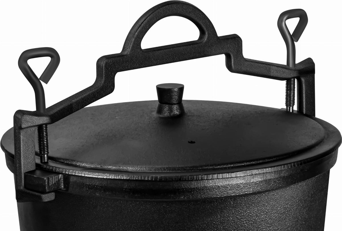 KRAFT&DELE malmist lõkkepott 10 l kolmjalaga KD4187 – pilt 5