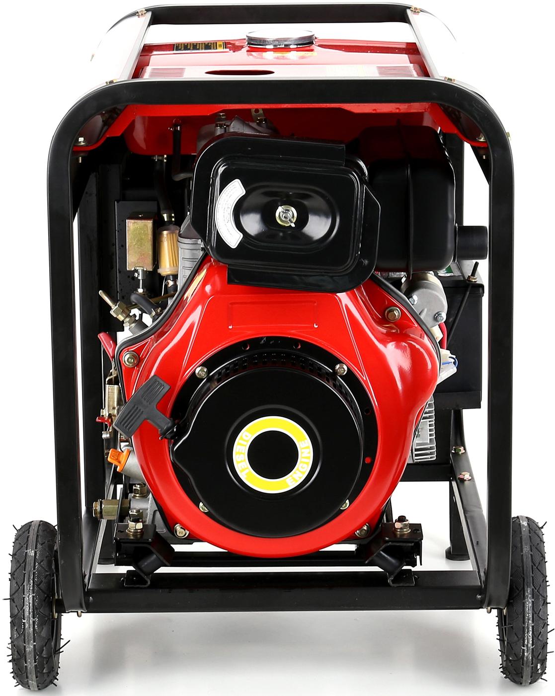 KRAFT&DELE diiselgeneraator 6500 W 12/230 V KD122 – pilt 9