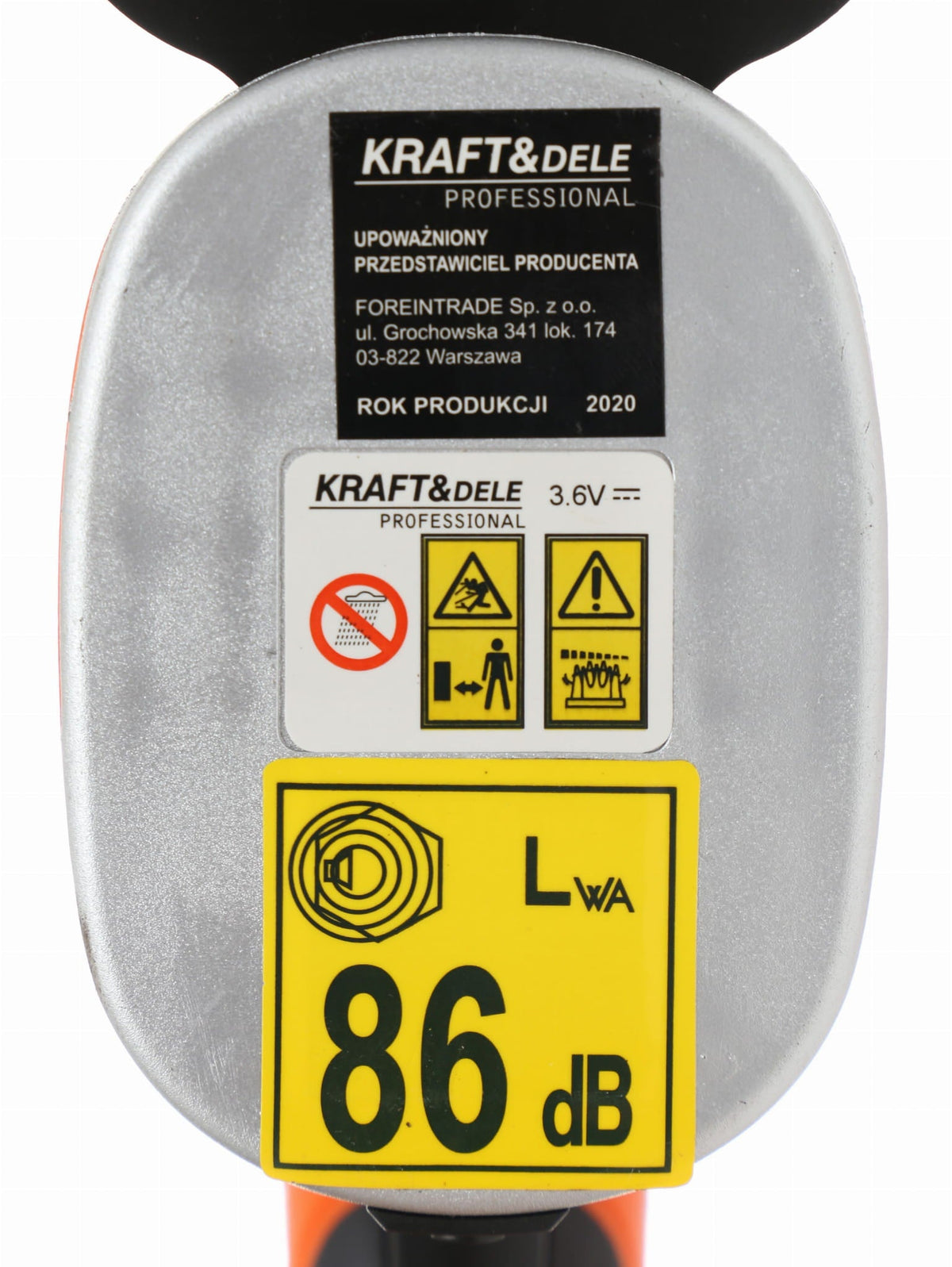 KRAFT&DELE juhtmeta muru- ja põõsakäärid KD5130 – pilt 10