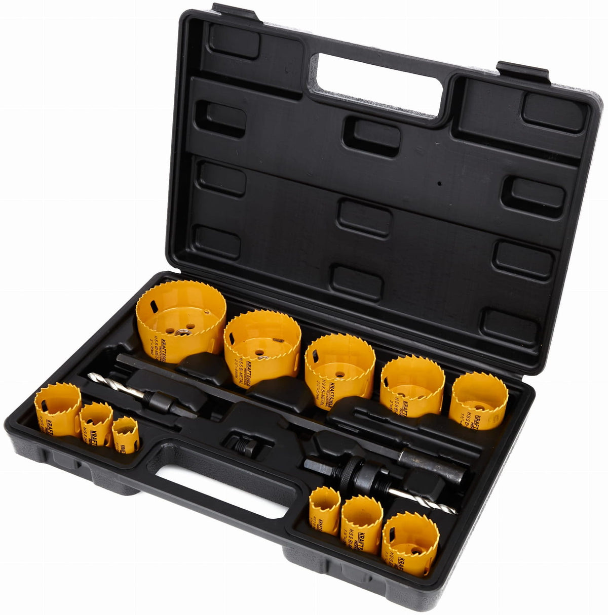 Bimetall-augusaagide komplekt puidule ja metallile, 17 tk, 19–76 mm KD10758 – pilt 2