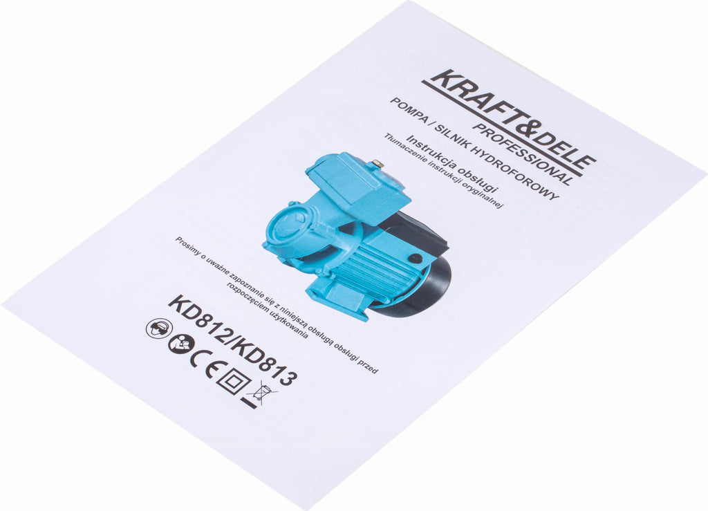 KRAFT&DELE hüdrofoorpump 750 W 55 l/min KD813 – pilt 7